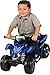 Yamaha Kids YFZ450R ATV 6V Battery Powered Ride-On Quad, Blue