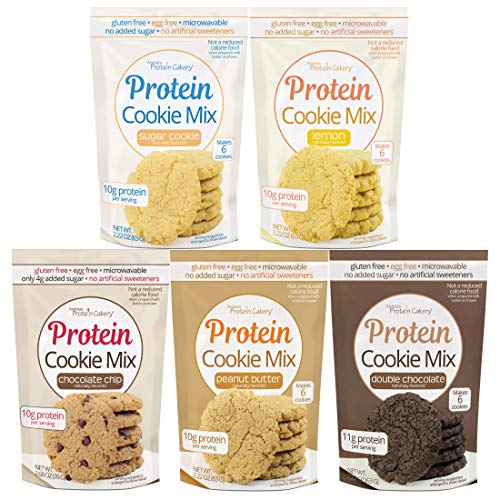 Protein Cookie Mix Variety Pack 5 Flavors Andreas Protein Cakery
