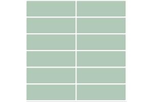 DEWOO Peel and Stick Backsplash Self Adhesive Wall Tile Stickers for Kitchen Bathroom,Sage Light Green (10-Sheet, 12"×12")