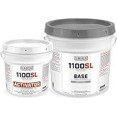 Simiron Epoxy Resin Coating 3 Gallon Kit - Light Gray - Standard Cure Speed - for Floors, Counter Tops, Garages &amp; More -100% Solids -2 Components - Self Leveling, Chemical Resistant, Solvent-Free