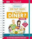 On fait quoi pour le dîner ? : De septembre 2019 à décembre 2020 by