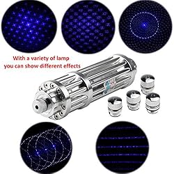 Hand-held Flashlight Blue Color, high