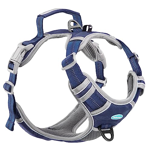 ThinkPet No Pull Dog Harness Dark Blue
