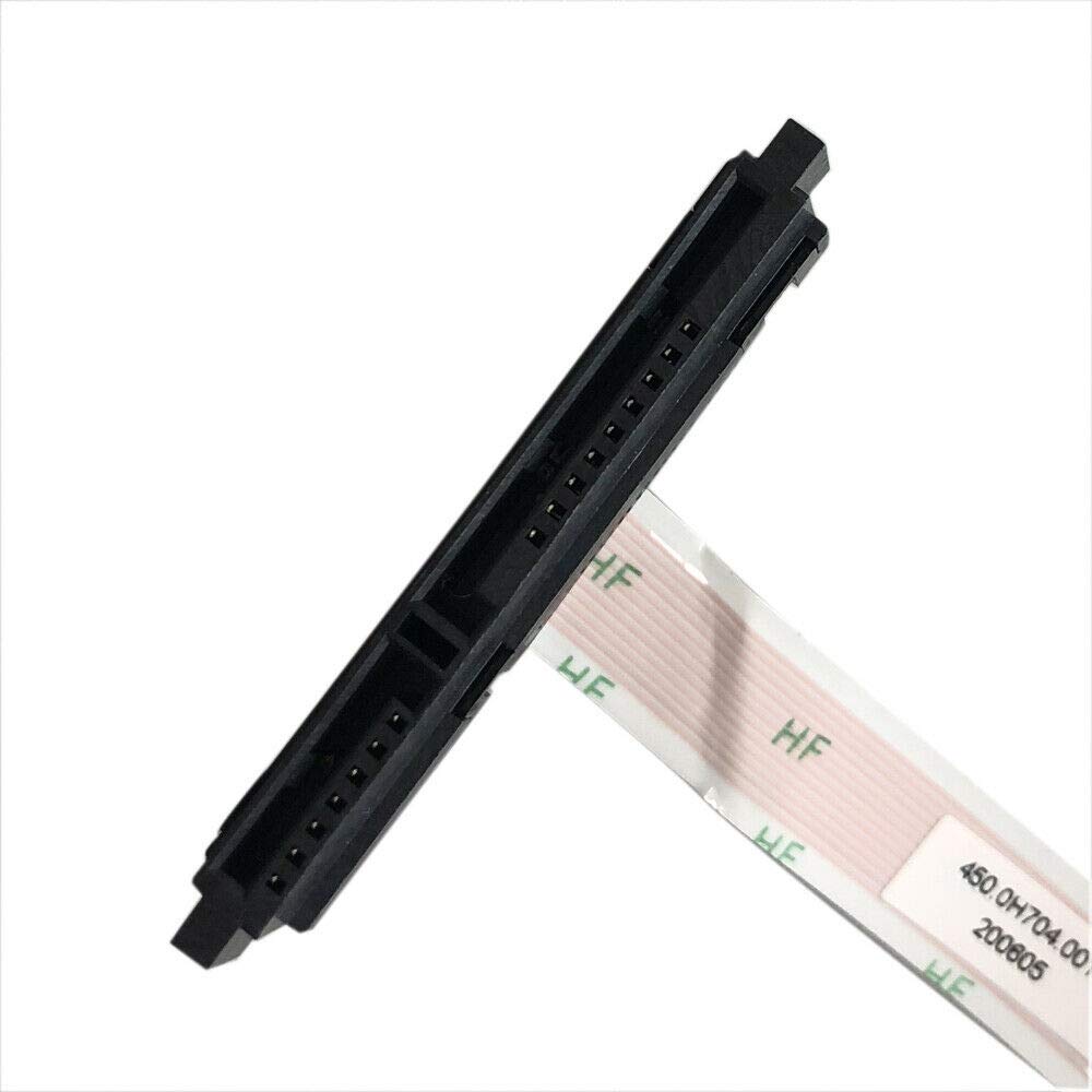 ZAHARA SATA HDD Hard Disk Drive connector Cable Replacement For Dell G3 3590 G5 5590 04DK2D CN04DK2D 74MM