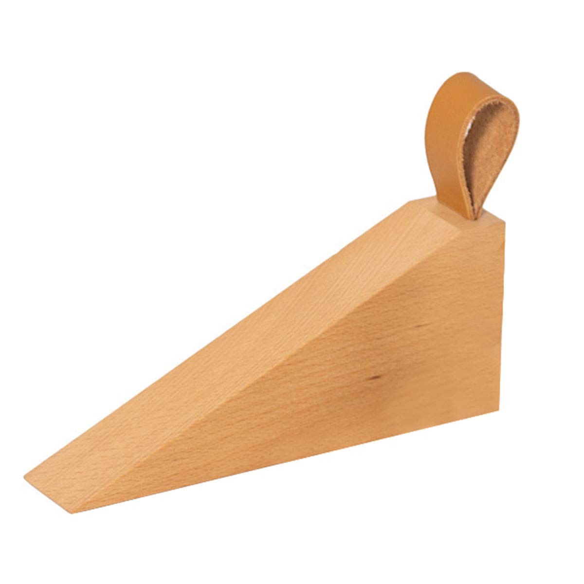 SOONHUA Door Stopper,Non-Slip Wooden Door Wedge Stopper Door Stop Wedges Baby Fingers Protector for Home Office