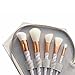 Elephant Xu10Pcs Unicorn Design Handle Shape Makeup Brushes Tools Set White Hair Synthetic Foundation Brush Eyeshadow Blusher with Diamond Bag