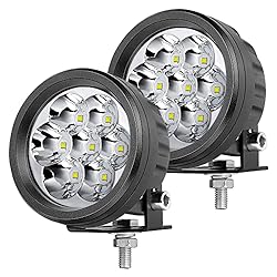 OFFROADTOWN 3.5Inch 80W Round LED Lights 2PCS