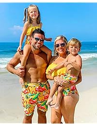 Traje de baño familiar a juego 2019 de dos piezas con volantes, mami y yo