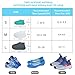 Rain Bingo Reusable Silicone Waterproof Shoe Covers, Non Slip Silicone Boot Covers Waterproof Foldable Slip Cycling Outdoor Shoe Covers for Kids Women and Men (Medium)thumb 1