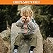 BeBison Binoculars for Kids - 8x21 High Resolution Real Optics - Compact Folding Shockproof Kids Binoculars for Bird Watching - Spy Games - Outdoor Play for Boys and Girl