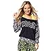 Zumba Womens Be Bold Boatneck Pullover