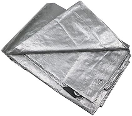 ORNO TTOBE Tarp Cover Heavy Duty Thick Material, Waterproof, Great for Tarpaulin Canopy Tent, Boat Cover 10 x 14 ft