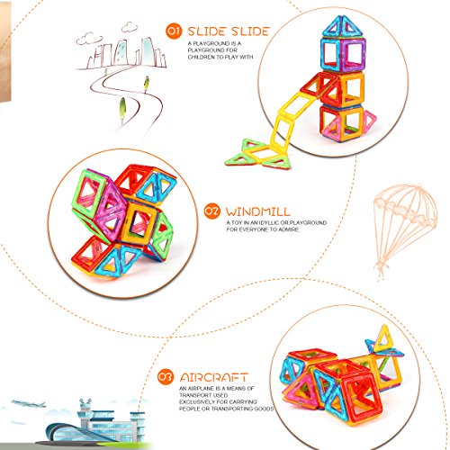 6 AMOSTING+Present+Package+Magnetic+Building