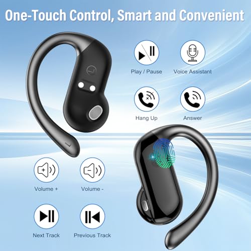 AI Translator Headphones, 3-in-1 Real Time Voice Translator Headphones with ENC and App, 42 Hours Translation Headphones with 165 Languages & 8 Modes, Open Ear Translator Earphones for Business