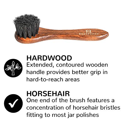 FootFitter Shoe Shine Dauber and Conditioning Cream Polish Set Pricepulse