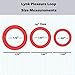 Lynk Pleasure Products Silicone Cock Ring Erection Enhancing 3 Pack Red, Medical Grade Silicone Penis Enhancer Set for Men, Last Longer & Get Harder