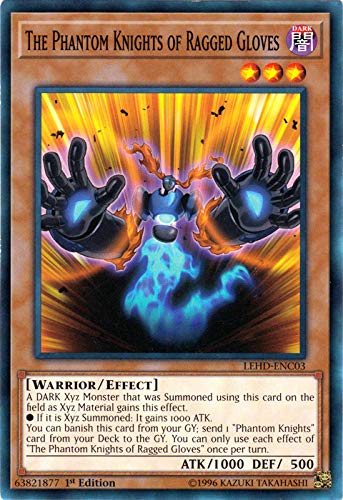 Yu-Gi-Oh! - The Phantom Knights of Ragged Gloves - LEHD-ENC03 - Common - 1st Edition - Legendary Hero Decks - Phantom Knights Deck