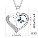 FANCYCD Personalized Sister Necklace Gift - Sterling Silver Engraved Heart Pendant, Adjustable Chain | Thoughtful Birthday, Christmas & Wedding Jewelry for Women, Teens, Best Friends & Sisters-in-Law