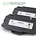 LINKYO Compatible Toner Cartridge Replacement for Brother TN650 TN-650 TN620 (Black, High Yield, 2 Pack)