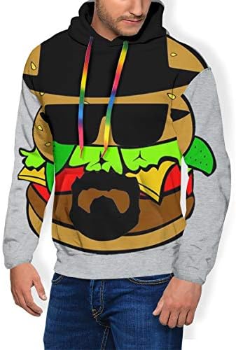 Heisenburger Breaking Bad Men's Fashion Sweatshirt Hoodie Hooded Pullover Pockets Plus Velvet