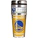 NBA Golden State Warriors Metallic Travel Tumbler, 16-Ounce
