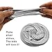 Mica Powder - 3.5 oz / 100 g [Huge x3-5 The Size of Our COMPETITORS] Cosmetic Grade – True Colors – Beautiful Mica for Slime, Soap, Bath Bombs, Make-up, Nails, DIY,Decor (Shining Silver)