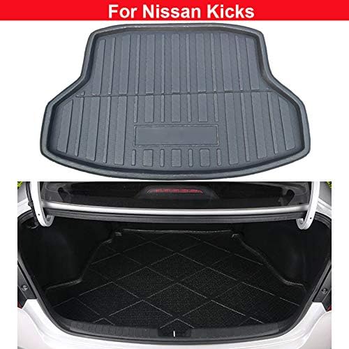 Yonghai 1pcs New Boot Mat Boot Tray Rear Trunk Cargo Liner Cargo Mat Car Rear Luggage Cover Mat For Kicks 2017 2018 2019 2020
