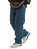 ZAFUL Men's Wild Cargo Pants Loose Fit Y2K Pants