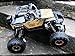 Tuptoel RC Cars 1/18 Scale High Speed RC Truck 4 Wheel Drive Jeep Crawler Truck 2.4Ghz 4WD High Speed Remote Control Racing Cars Electric Fast Race Buggy Hobby Car - Golden