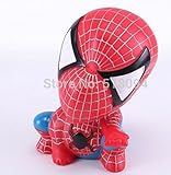 Spider-man Piggy Coin Bank PVC Figure Toys Dolls Gifts for Children Style 2