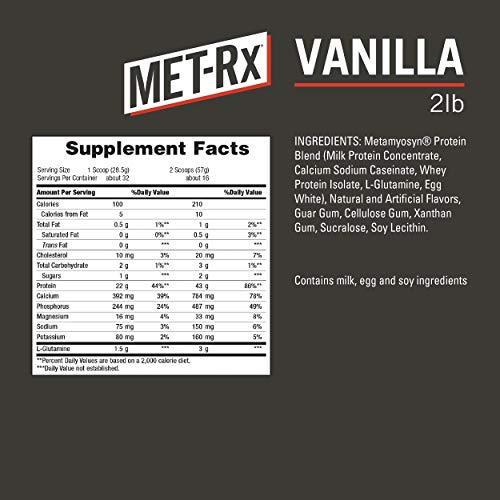 METRx Metamyosyn Protein Plus Whey Isolate and Casein Protein Powder