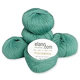 elann Pianissimo Yarn | 5 Ball Bag | Agate Green-08