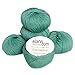 elann Pianissimo Yarn | 5 Ball Bag | Agate Green-08
