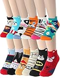 OSABASA Women Sweet Animal Socks Set with Thick Eared Cuffs One Size Fits All