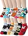 OSABASA Women Sweet Animal Socks Set with Thick Eared Cuffs One Size Fits All