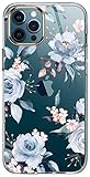LUOLNH iPhone 12 Pro Max Case,with Flowers,for