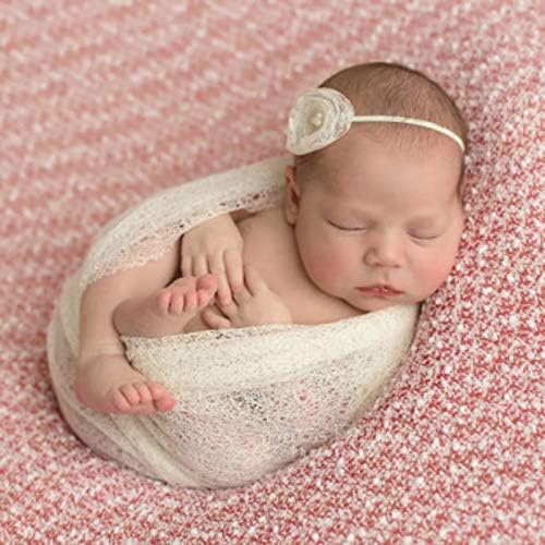 Baby Photo Towel Newborn Baby Hollow Photography Props Posing Swaddle Newborn Baby Stretch Wrap Photo Props Wrap-Baby Photography Props-Khaki