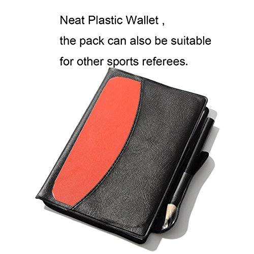 image for Jiele Referees Notebook Red and Yellow Card Regular large Red Card Yel