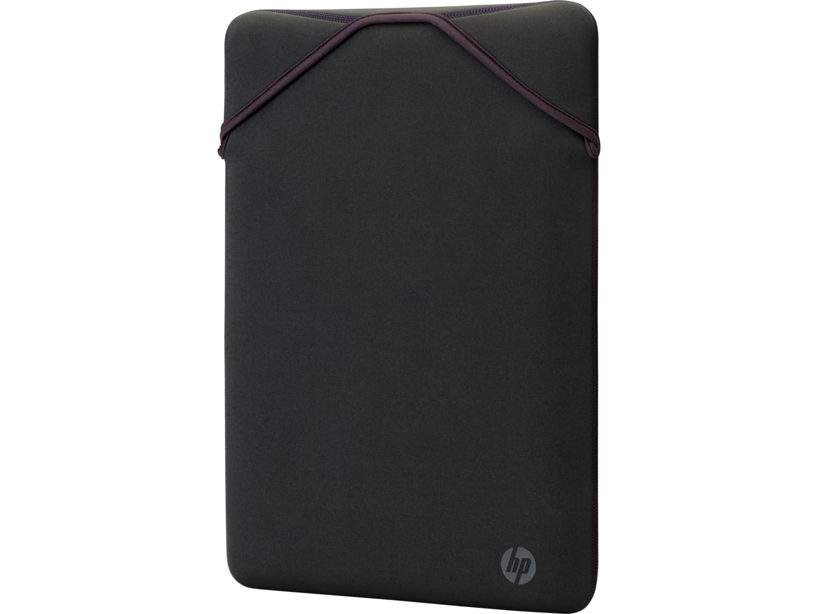 HP 15.6 Inch Grey & Mauve Protective Reversible Laptop Notebook Sleeve Case | Slim | Prevent Scratching | Zip-Free | Compatible With laptops Up To 15.6 Inch Including MacBook, HP Pavilion, Chromebook
