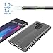 HTC U11 Plus Case, OUBA [Shock Absorption] Air Hybrid Armor Defender Protective Case and Crystal Clear Back Cover for HTC U11 Plus/HTC U11+ (Clear)
