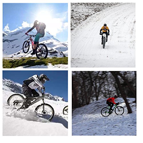 Hellofuture Touch Screen Winter Gloves Outdoor Cycling Gloves for Men and Women Ski Snowboard Bike Running Motorbike (Black 3, L)