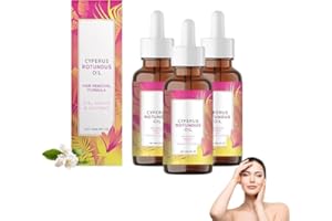 Cyperus Rotundus Oil for Hair Removal - Natural Soothing Moisturizing Oil to Reduce Ingrown Hairs and Smooth Skin, Lightweigh