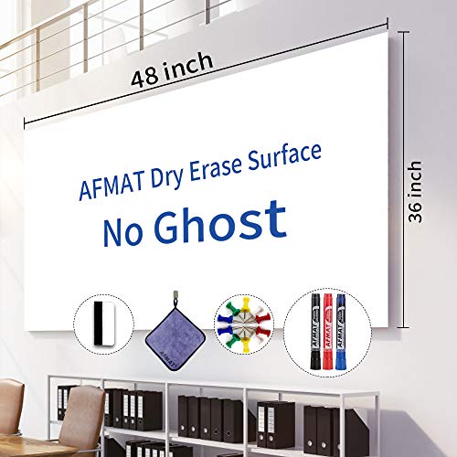 White Board Roll, 4' x3' Whiteboard Post Paper, 48 x 36 inches Dry