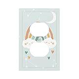 Rainbow Smile Cloud 1 Gang Electrical Duplex Outlet