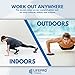 LifePro - Premium Slides and Bands Equipment with Home Exercise Videos & eBook (Loops and Sliders Set)