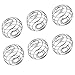 6 PACK Stainless Blender Mixing Wire Whisk Ball for Sports Drink Protein Shaker Cup Bottle Mixers(1.45