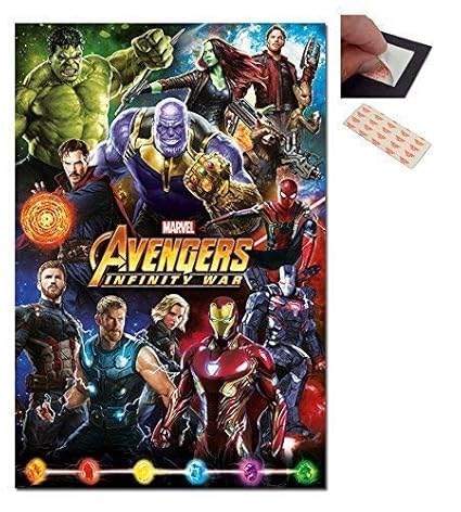Amazoncom Avengers Infinity War Characters Poster 915 X