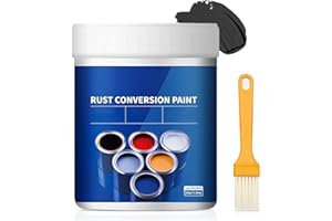 WUSAIRX 4-in-1 Rust Converter Paint for Metal – Weatherproof, Water-Based, Long-Lasting Rust Prevention & Protection, 17.64 OZ