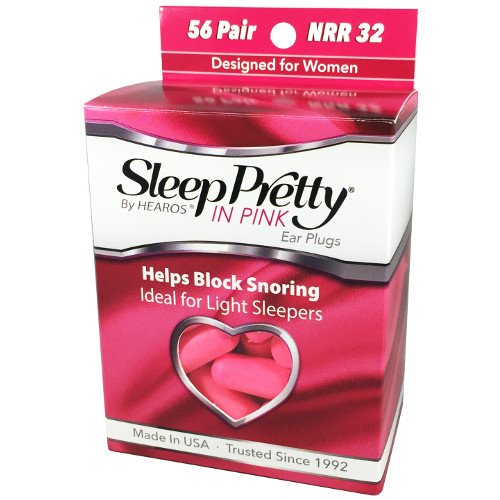 Hearos Sleep Pretty in Pink Women's Ear Plugs, 56 Count Pricepulse