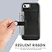 ZVE Wallet Case for Apple iPhone SE 2020 and iPhone 7/8, 4.7 inch, Slim Leather Wallet Case with Credit Card Holder Slot Pocket Protective Case Cover for Apple iPhone SE/7/8 - Black